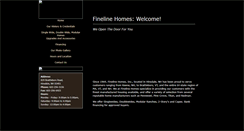 Desktop Screenshot of finelinehomesnh.com